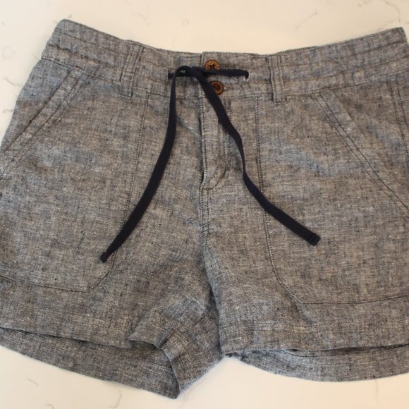 Patagonia Drawstring Zipper Shorts - Blue - Picture 3 of 4